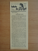 Bilete de papagal, nr. 12, 15 februarie 1928