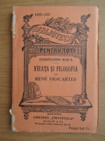 Anticariat: Constantin Noica - Vieata si filosofia lui Rene Descartes (1937)
