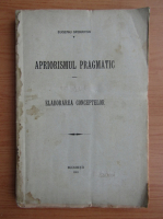Eugeniu Sperantia - Apriorismul pragmatic (1912)