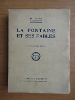 H. Taine - La Fontaine et ses fables (1929)