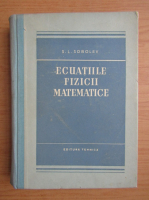 L. Sobolev - Ecuatiile fizicii matematice