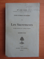 Louis Prunel - Les Sacrements (volumul 5, 1923)