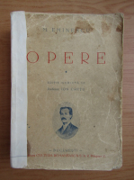 Mihai Eminescu - Opere (volumul 1, 1938)