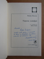 Modest Morariu - Nasterea nostalgiei (cu autograful autorului)