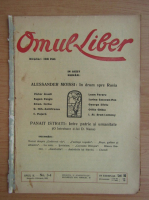 Revista Omul Liber, anul II, nr. 3-4, ianuarie-februarie 1925
