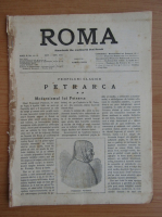 Revista Roma, anul II, nr. 10-11, octombrie-noiembrie 1922
