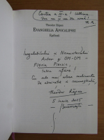 Theodor Rapan - Evanghelia apocalipsei (cu autograful autorului)