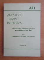 Anestezie. Terapie intensiva
