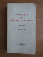 Annuario del teatro italiano, nr. 15