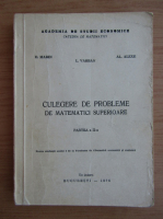 D. Marin - Culegere de probleme de matematici superioare (partea a II-a)