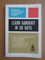 Learn Sanskrit in 30 days