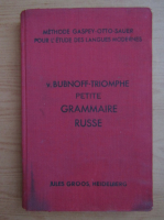 N. V. Bubnoff - Petite grammaire russe