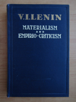 V. I. Lenin - Materialism and empirio-criticism (1947)