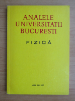 Analele Universitatii Bucuresti, fizica, anul XXVI, 1977