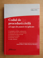 Codul de procedura civila si legea de punere in aplicare
