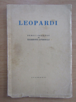 Giacomo Leopardi - Poezii