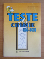 Tacutu Cristina - Teste chimie, clasele IX-XII