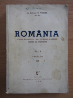 C. Verdes - Romania (volumul 1, editia a 2-a)