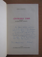 Anticariat: Ion Socol - Cantecele tarii (cu autograful autorului)