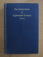 The Oxford book of eighteenth century verse