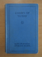 F. H. Pritchard - Essays of to-day