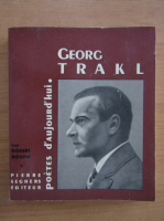 Georg Trakl - Poetes d'aujourd'hui