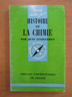 Jean Cueilleron - Histoire de la chimie