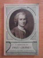 Jean Jacques Rousseau - Pages choisies