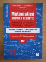 Anticariat: Petre Simion - Matematica. Breviar teoretic