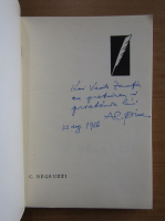Alexandru Piru - C. Negruzzi (cu autograful autorului)