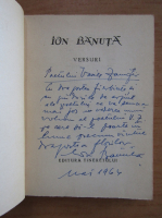 Ion Banuta - Versuri (cu autograful autorului)