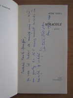 Petre Stoica - Miracole (cu autograful autorului)