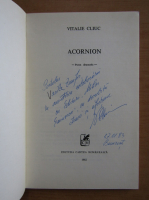 Vitalie Cliuc - Acornion (cu autograful autorului)