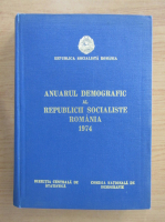 Anuarul demografic al Republicii Socialiste Romania 1974