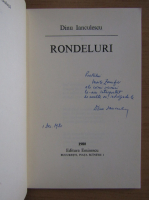 Dinu Ianculescu - Rondeluri (cu autograful autorului)
