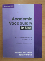 Michael McCarthy - Academic vocabulary in use