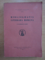 N. Georgescu Tistu - Bibliografia literara romana