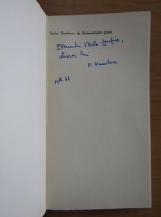 Nicolae Manolescu - Metamorfozele poeziei (cu autograful autorului)