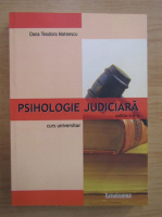 Oana Teodora Mateescu - Psihologie judiciara