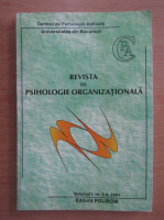 Revista de psihologie organizationala, volumul 1, nr. 3-4, 2001