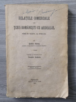 Stefan Metes - Relatiile comerciale ale Terii-Romanesti cu Ardealul pana in veacul al XVIII-lea (1920)