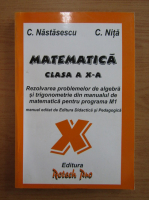 C. Nastasescu - Matematica. Clasa a X-a