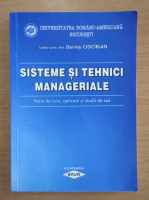 Doinita Ciocirlan - Sisteme si tehnici manageriale