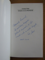 George Dutu - Viata ca o poveste (cu autograful autorului)