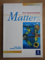 Jan Bell - Matters. Pre-intermediate. Students' book