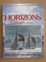 Judy Garton Sprenger - Horizons. Students' book
