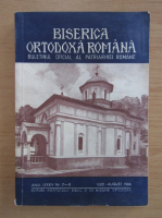 Revista Biserica Ortodoxa Romana, anul LXXXIV, nr. 7-8, iulie-august 1966