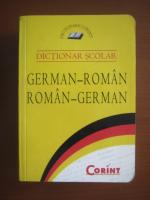 Anticariat: Dictionar scolar German-Roman, Roman-German
