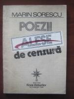 Anticariat: Marin Sorescu - Poezii alese de cenzura
