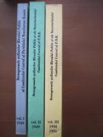Stenogramele sedintelor Biroului Politic al Comitetului Central al Partidului Muncitoresc Roman (3 volume)